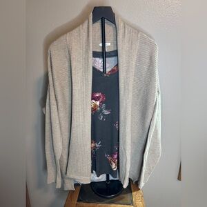 Maurices Taupe Cardigan Sweater